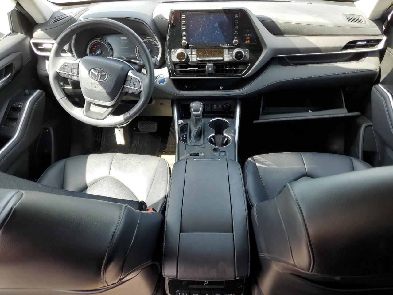 2022 TOYOTA HIGHLANDER HYBRID XLE VIN:5TDGBRCH6NS550046