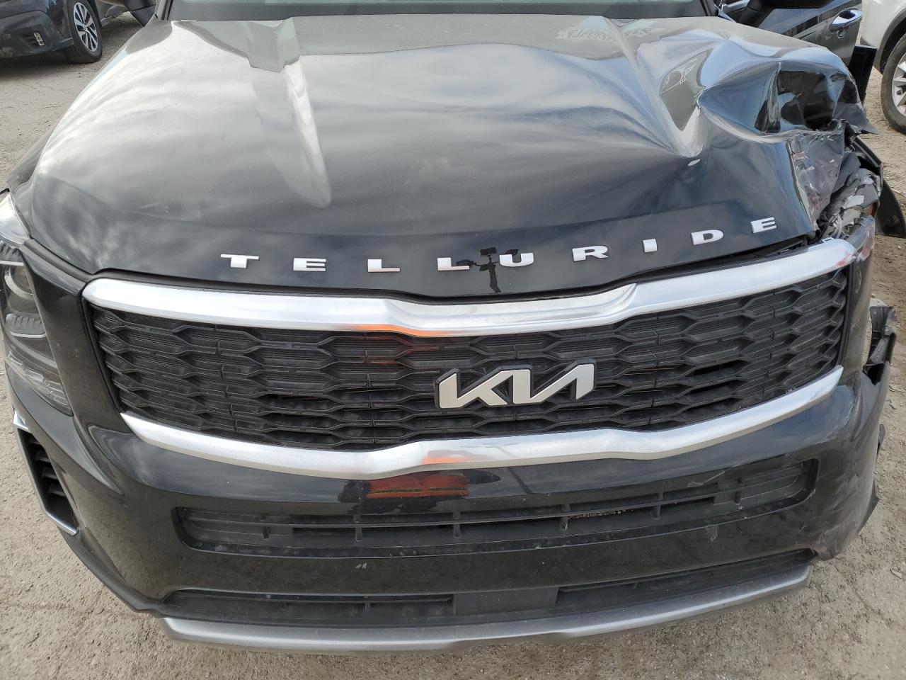2022 KIA TELLURIDE S VIN:5XYP6DHC3NG250451