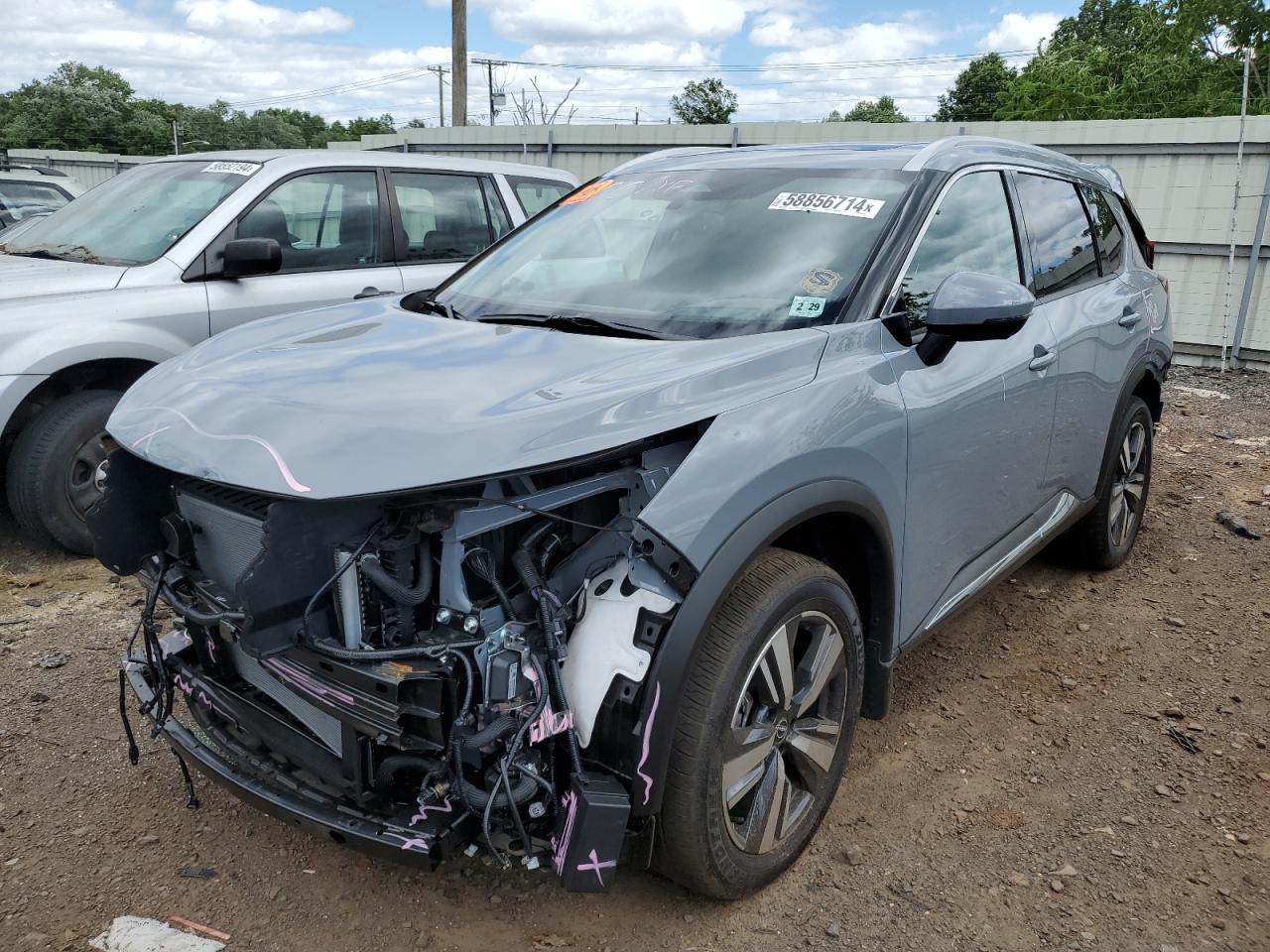 2023 NISSAN ROGUE PLATINUM VIN:JN8BT3DD4PW322022