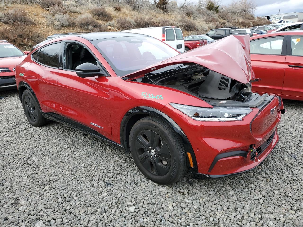 2022 FORD MUSTANG MACH-E CALIFORNIA ROUTE 1 VIN:3FMTK2SU6NMA27268