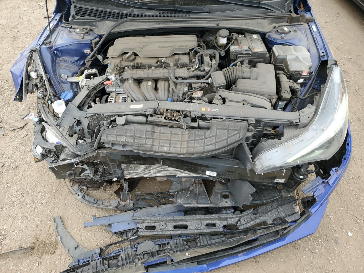 2023 HYUNDAI ELANTRA SEL VIN:KMHLM4AG3PU437669