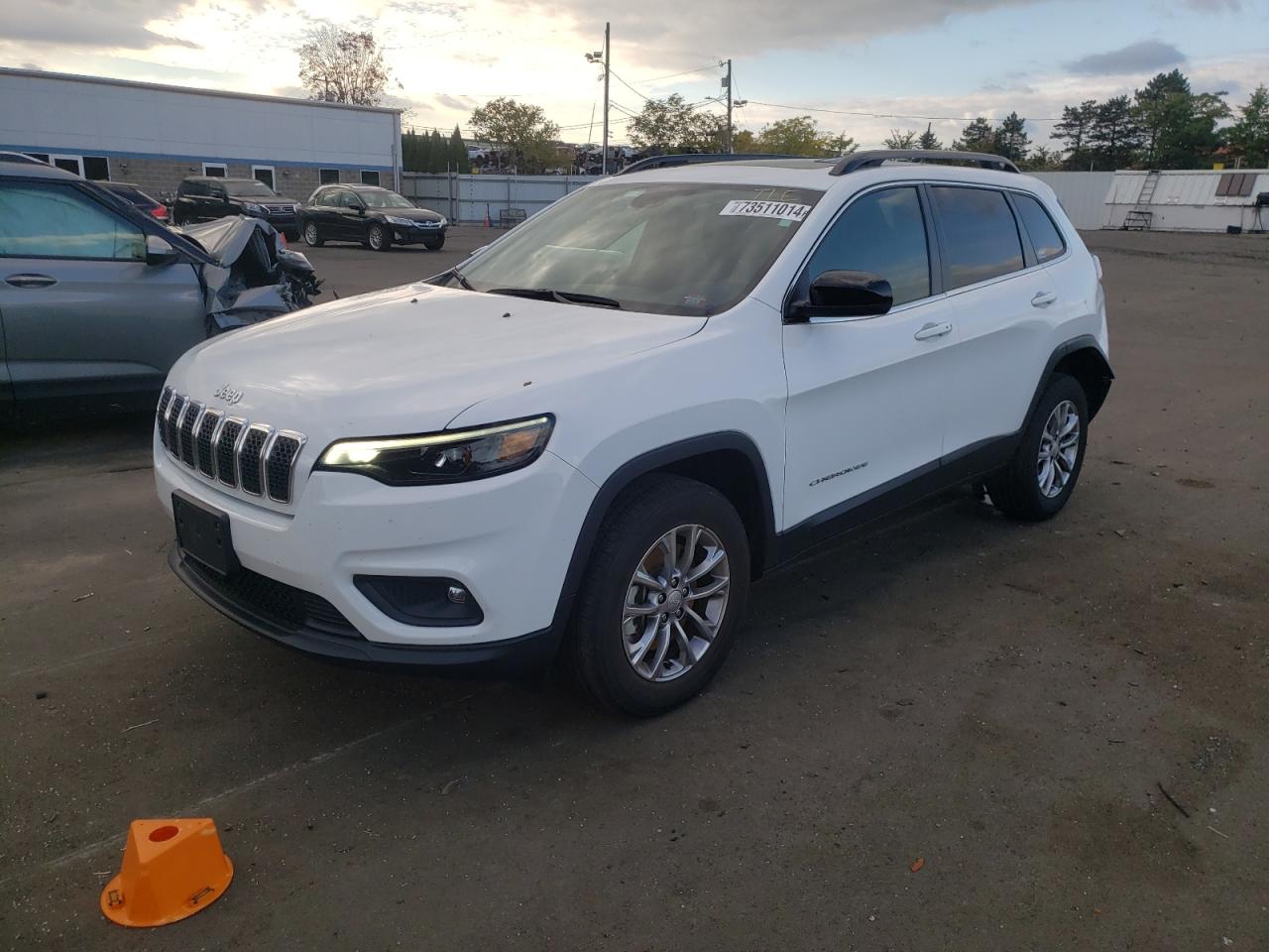 2022 JEEP CHEROKEE LATITUDE LUX VIN:1C4PJMMX5ND502285