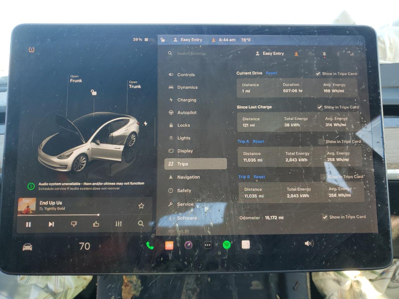 2022 TESLA MODEL 3 VIN:5YJ3E1EB0NF178885