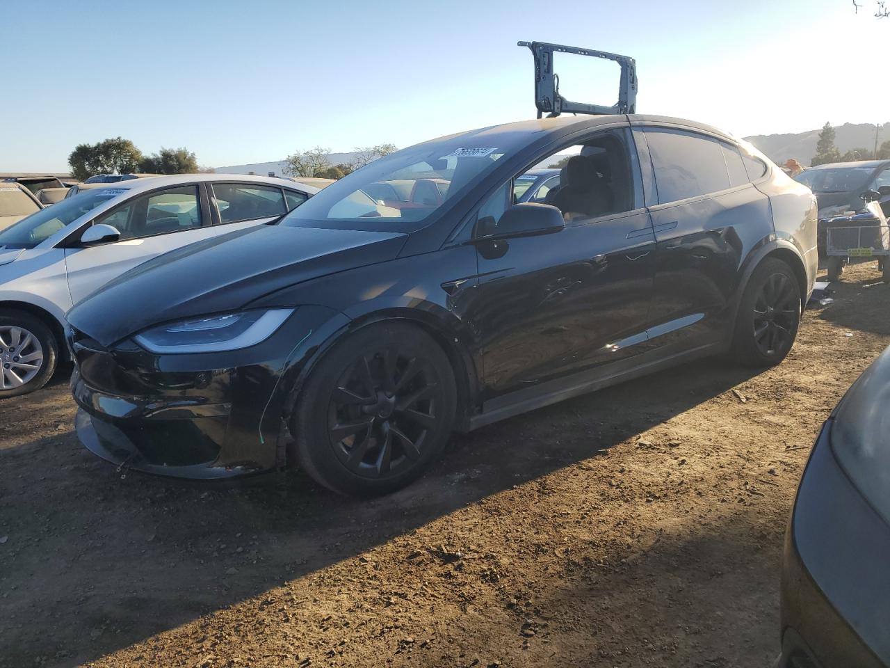 2022 TESLA MODEL X VIN:7SAXCAE52NF358017
