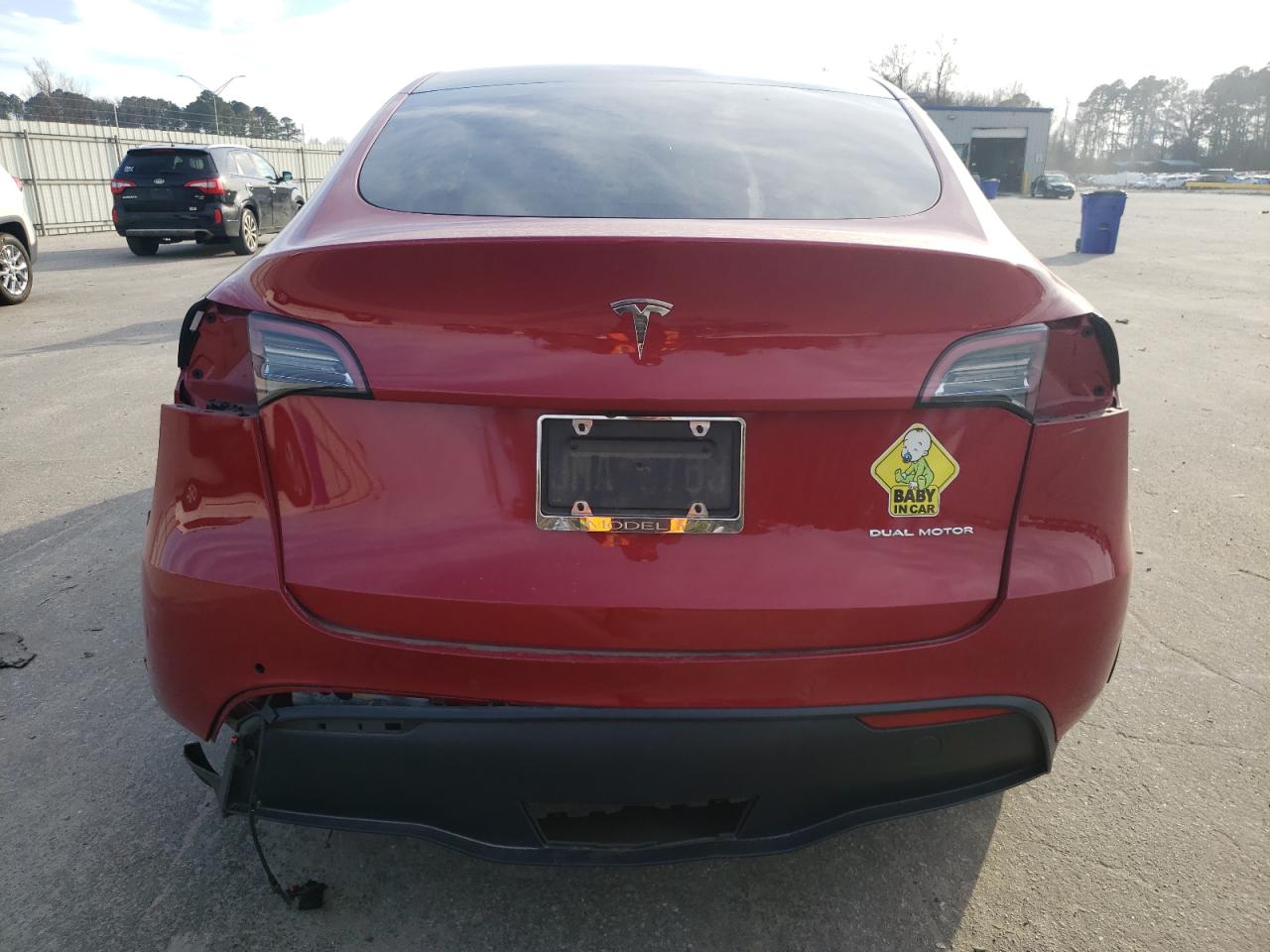 2022 TESLA MODEL Y  VIN:7SAYGDEE3NF321097