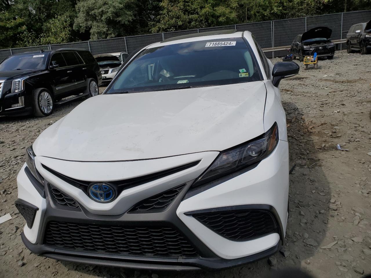2022 TOYOTA CAMRY NIGHT SHADE VIN:4T1S31AK3NU597498