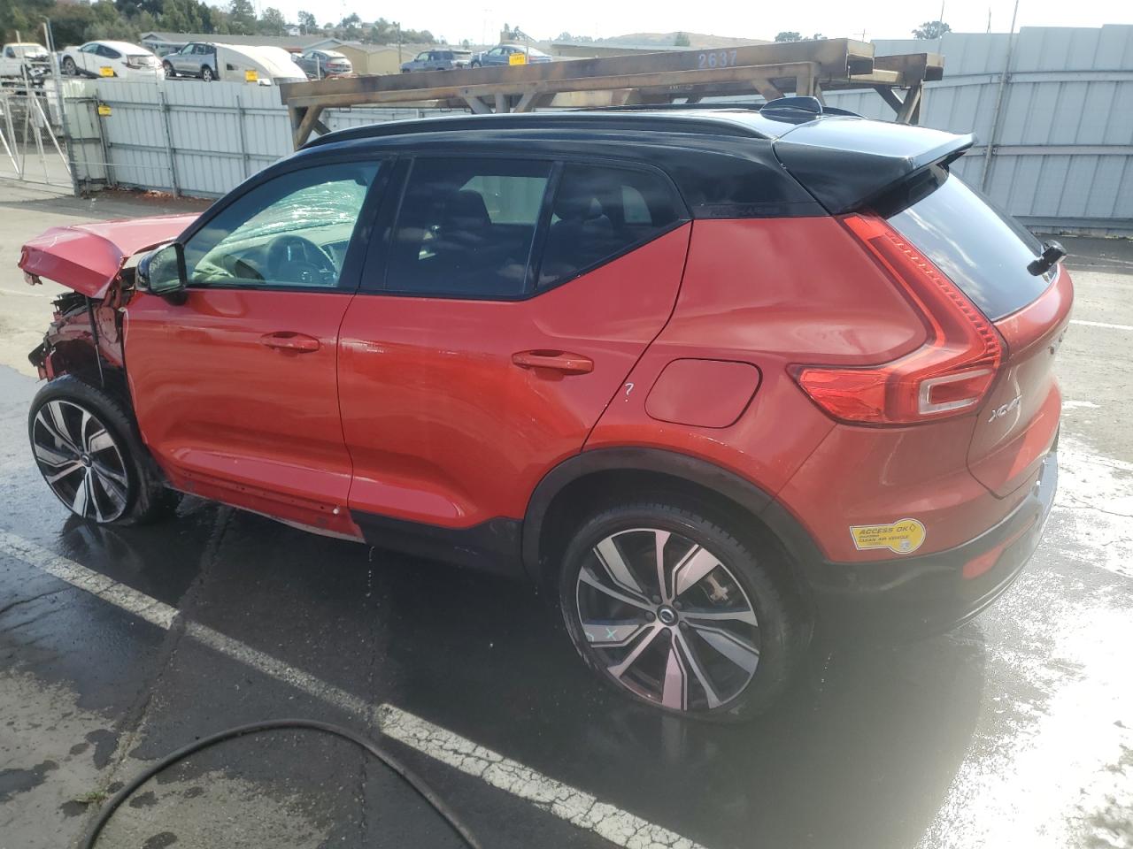 2022 VOLVO XC40 P8 RECHARGE PLUS VIN:YV4ED3UR4N2717241