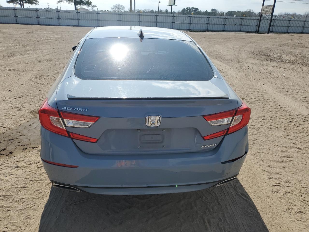 2022 HONDA ACCORD SPORT VIN:1HGCV1F39NA016237