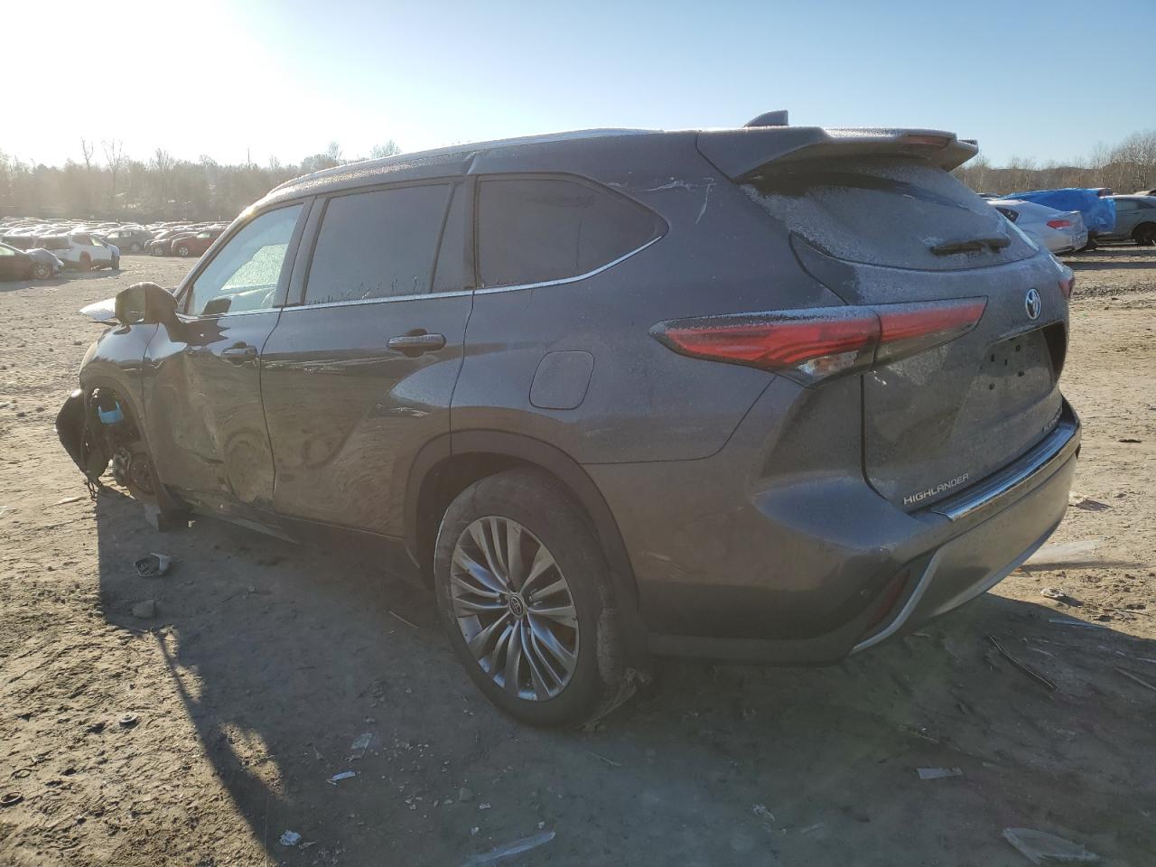 2022 TOYOTA HIGHLANDER PLATINUM VIN:5TDFZRBH0NS161461