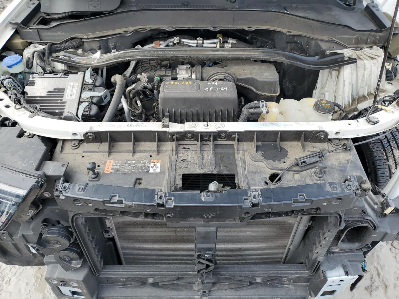 2022 FORD EXPLORER POLICE INTERCEPTOR VIN:1FM5K8AB1NGA92079
