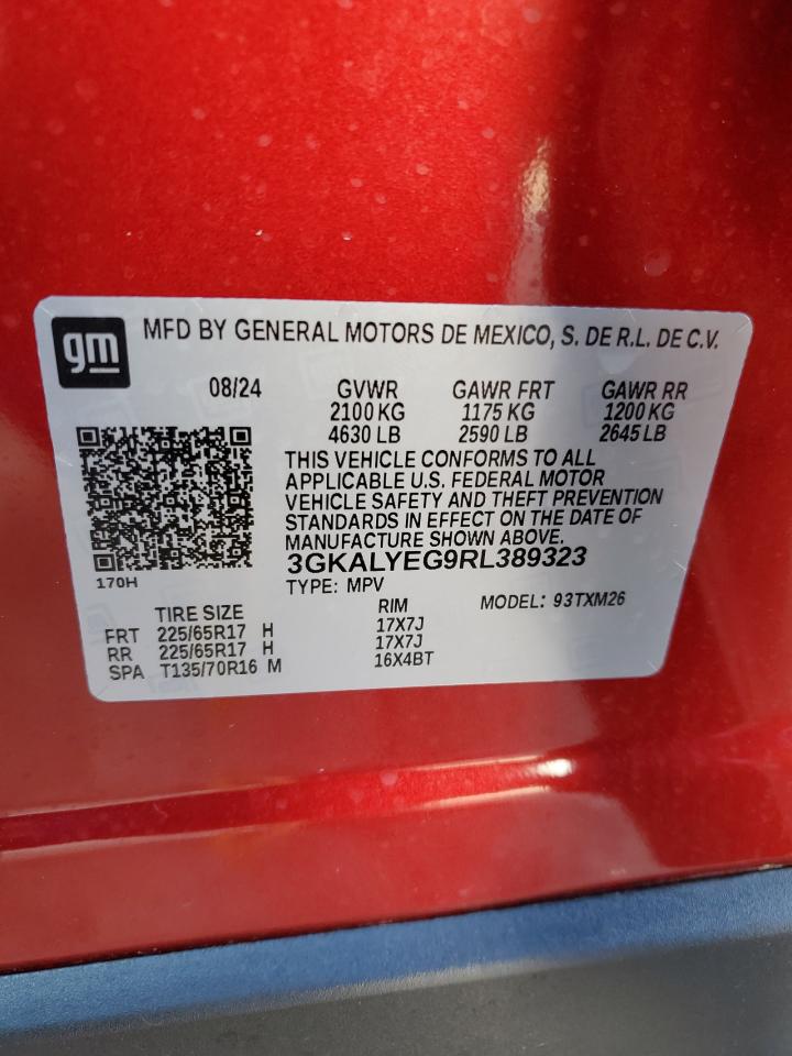 2024 GMC TERRAIN AT4 VIN:3GKALYEG9RL389323