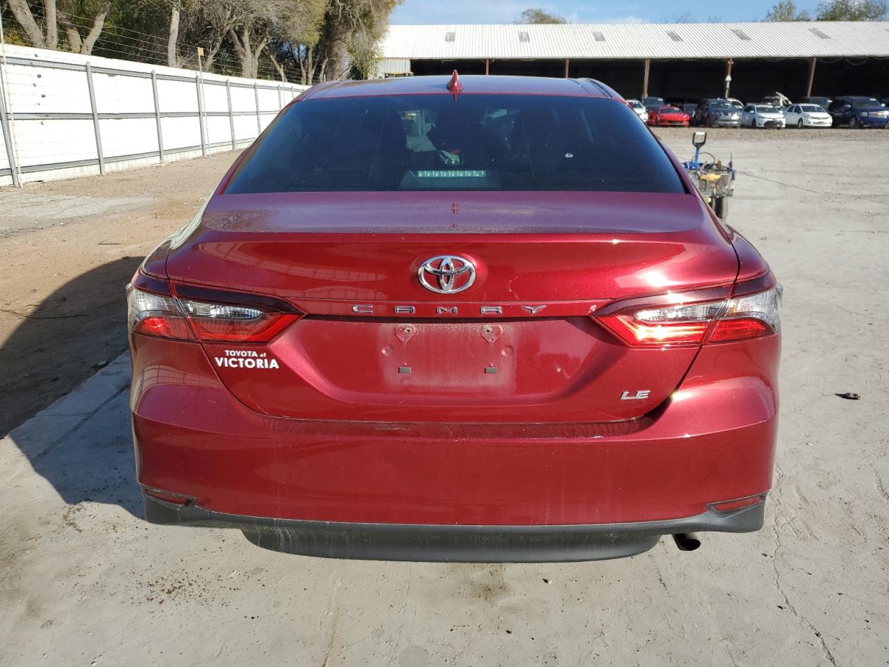 2022 TOYOTA CAMRY LE VIN:4T1R11AK1NU678097