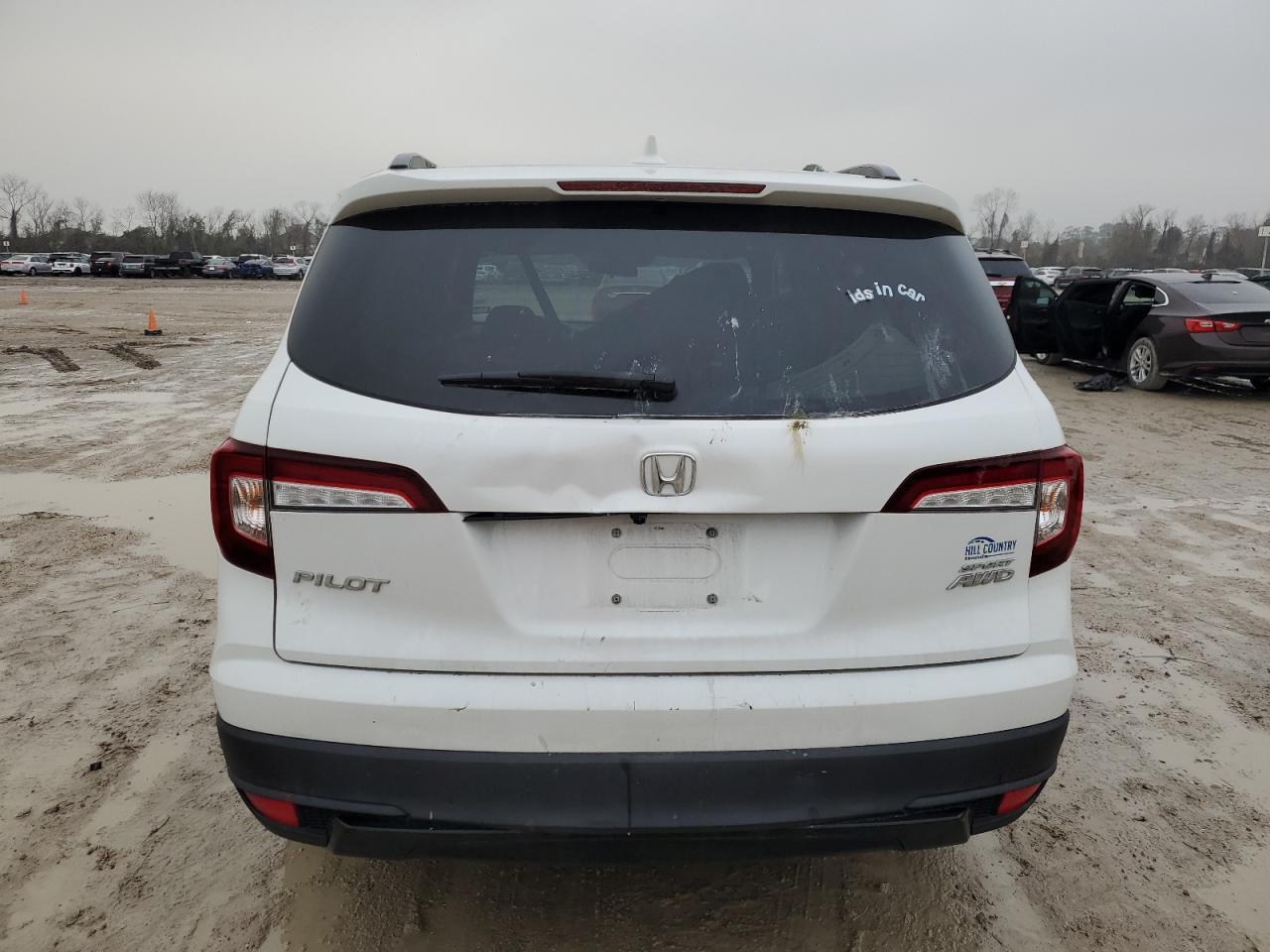 2022 HONDA PILOT SPORT VIN:5FNYF6H35NB084828