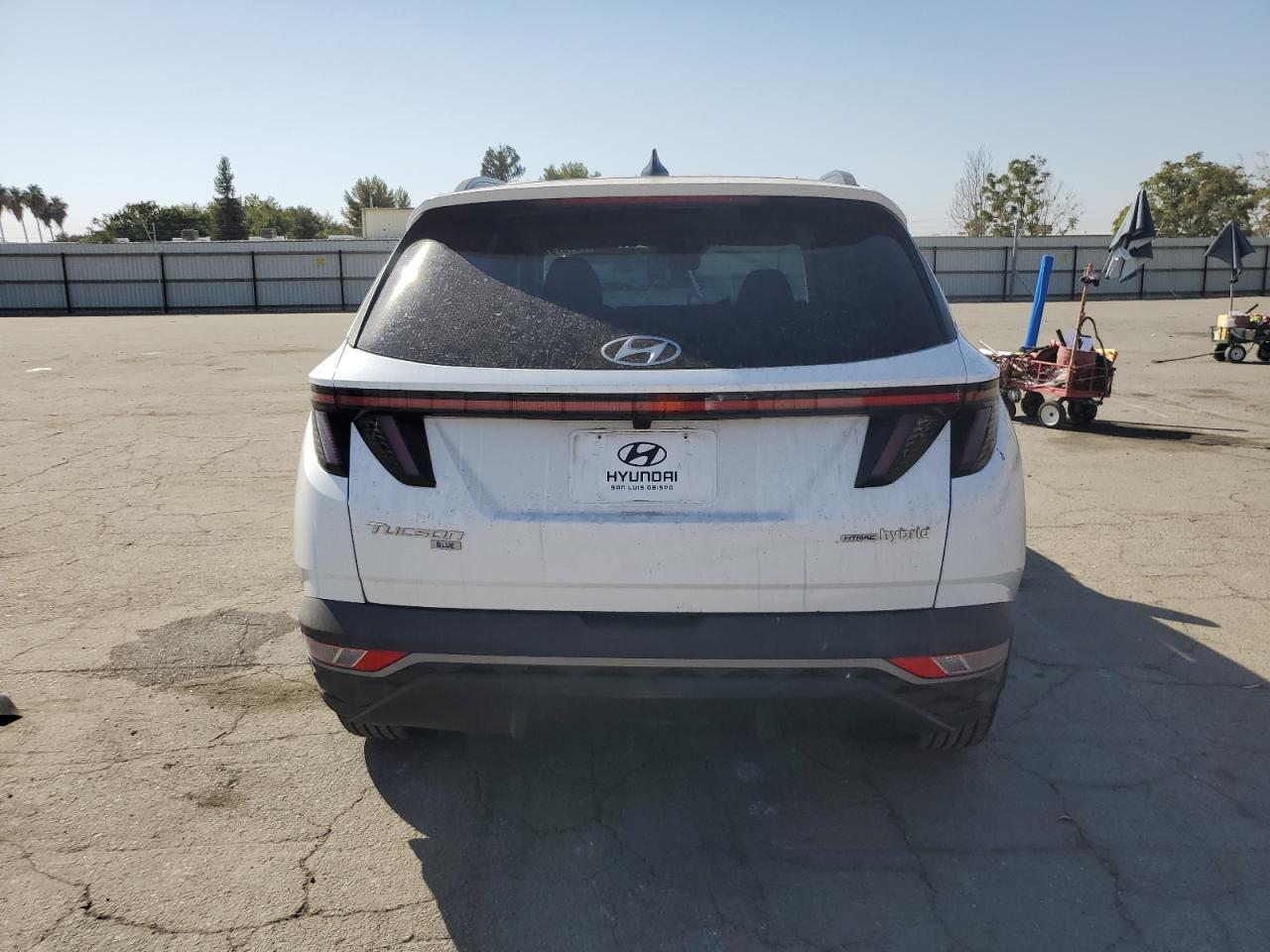 2022 HYUNDAI TUCSON BLUE VIN:KM8JBCA19NU063424