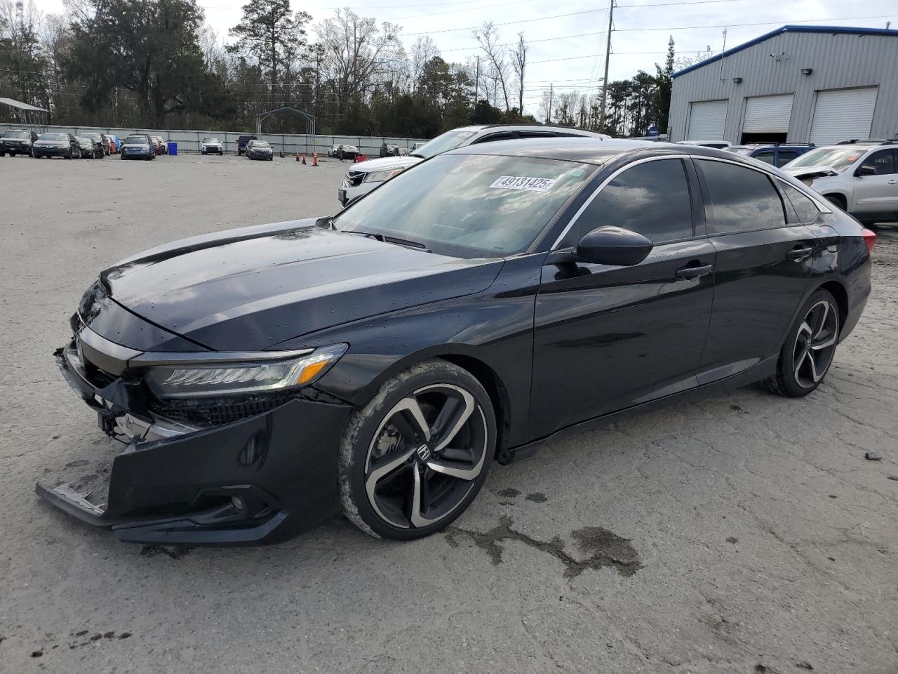 2022 HONDA ACCORD SPORT VIN:1HGCV1F30NA077427