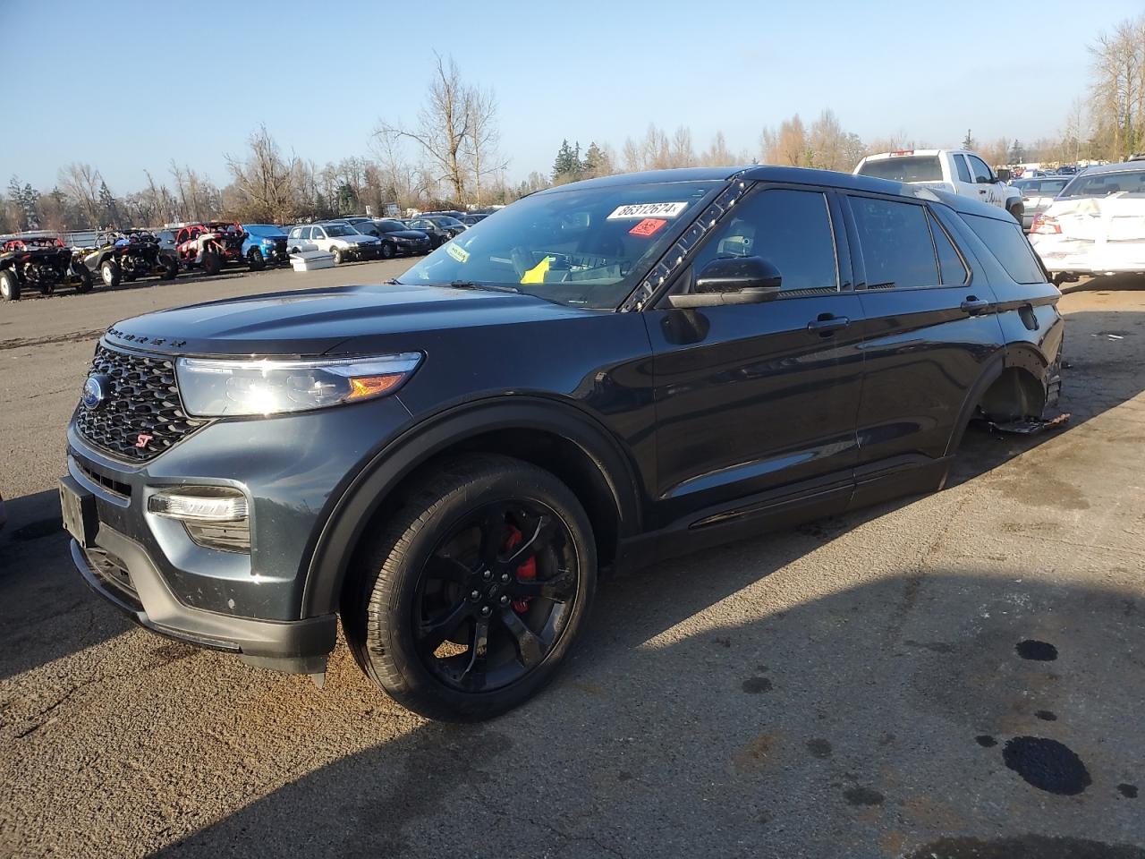 2022 FORD EXPLORER ST VIN:1FM5K8GC1NGC29070