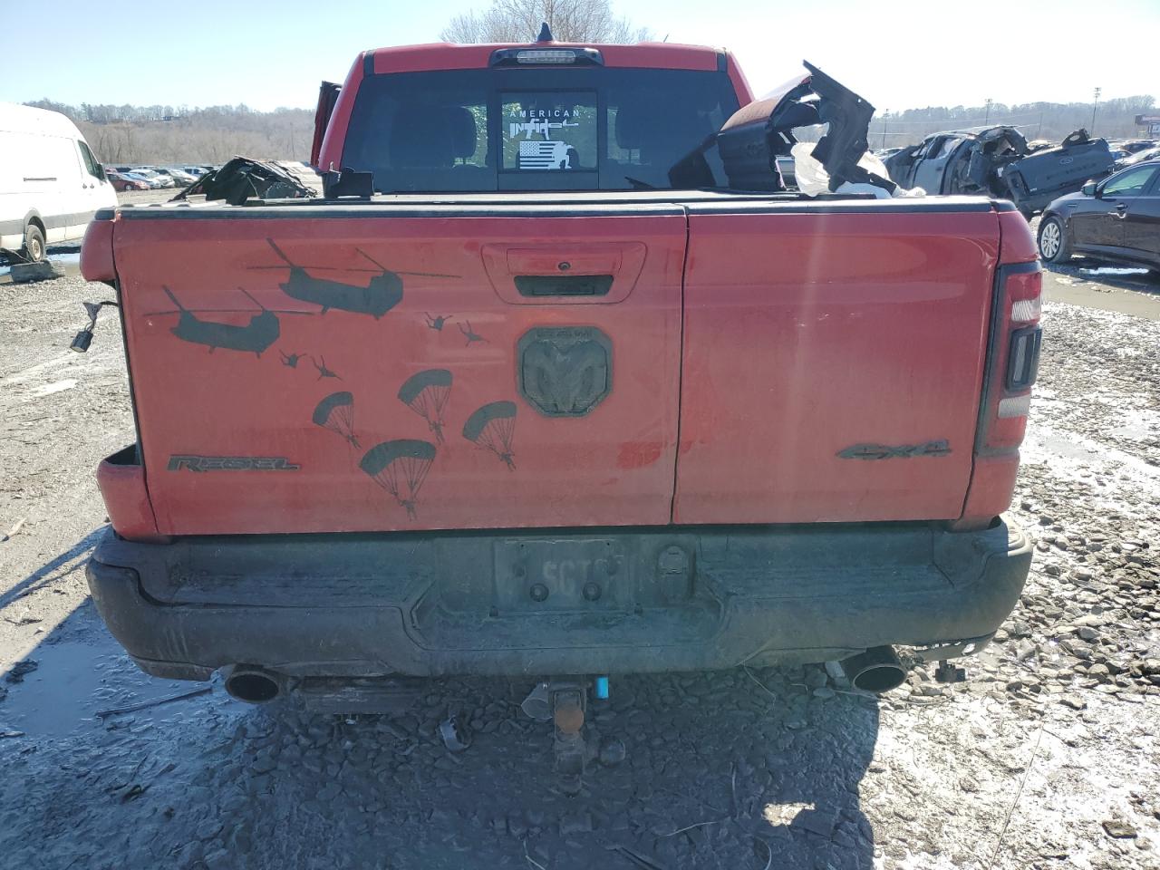2022 RAM 1500 REBEL VIN:1C6SRFLM5NN150462