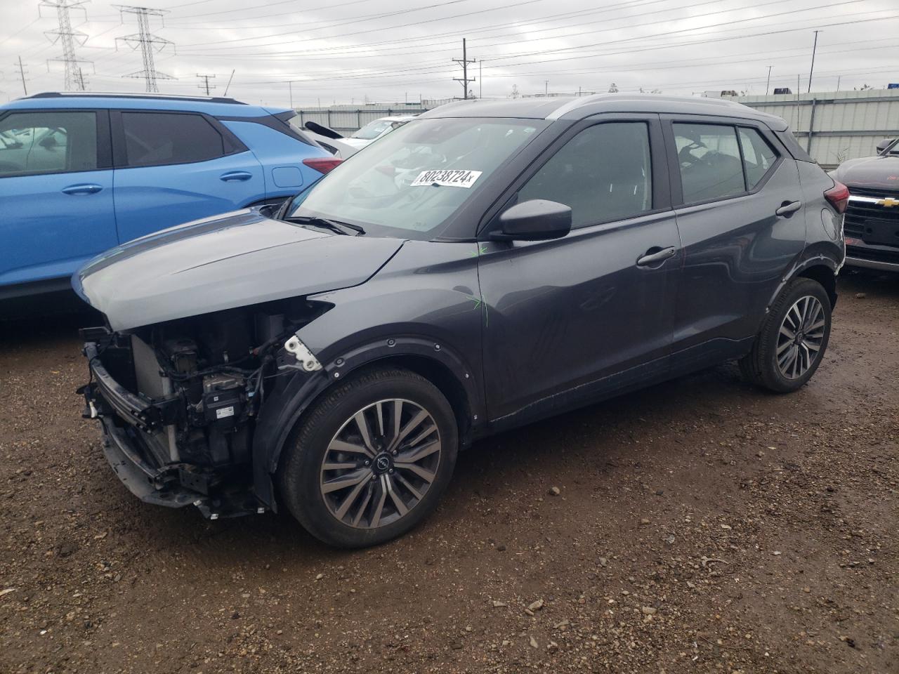 2022 NISSAN KICKS SV VIN:3N1CP5CV7NL496411