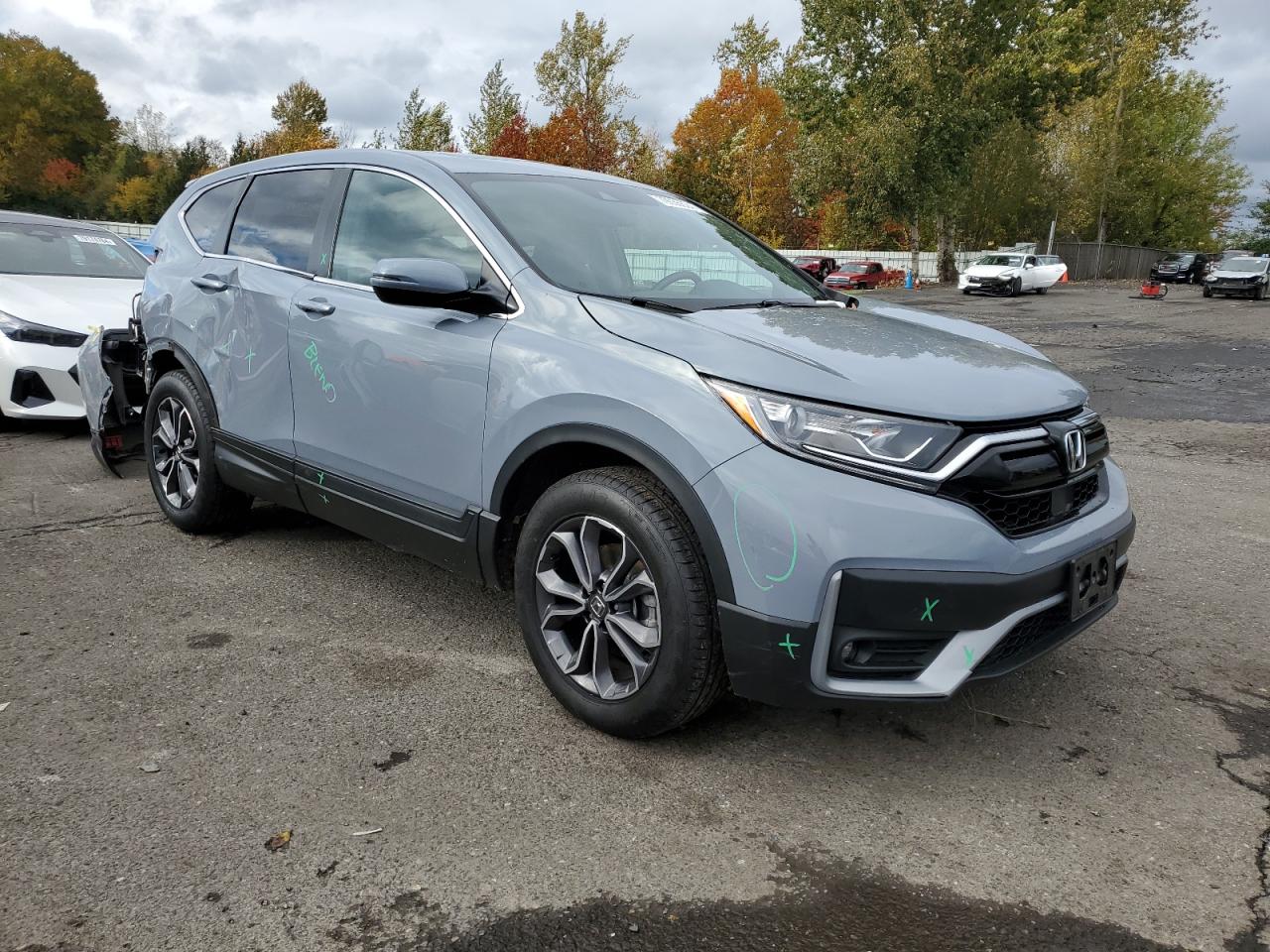 2022 HONDA CR-V EXL VIN:2HKRW2H8XNH614382