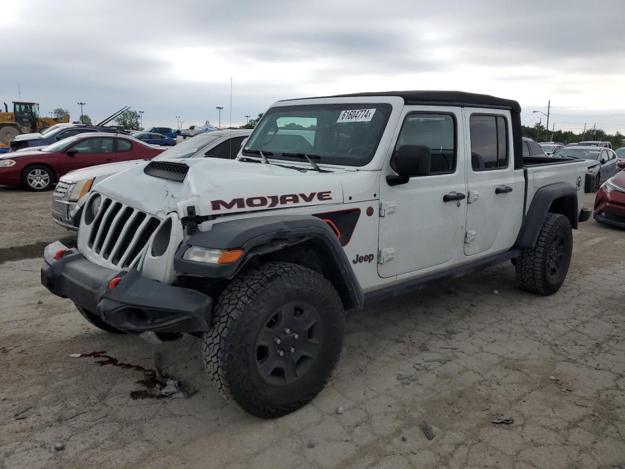 2022 JEEP GLADIATOR MOJAVE VIN:1C6JJTEG3NL149704