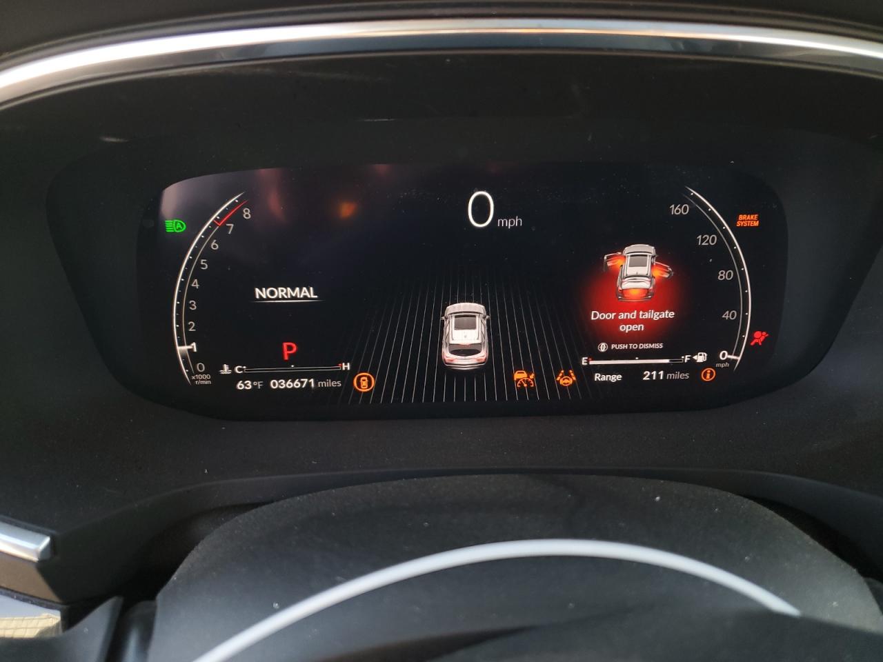 2022 ACURA MDX TECHNOLOGY VIN:5J8YE1H40NL020077