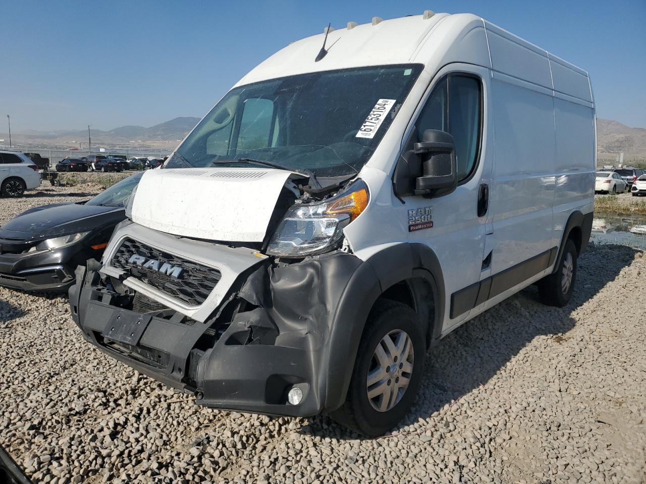 2022 RAM PROMASTER 2500 2500 HIGH VIN:3C6LRVCGXNE111332