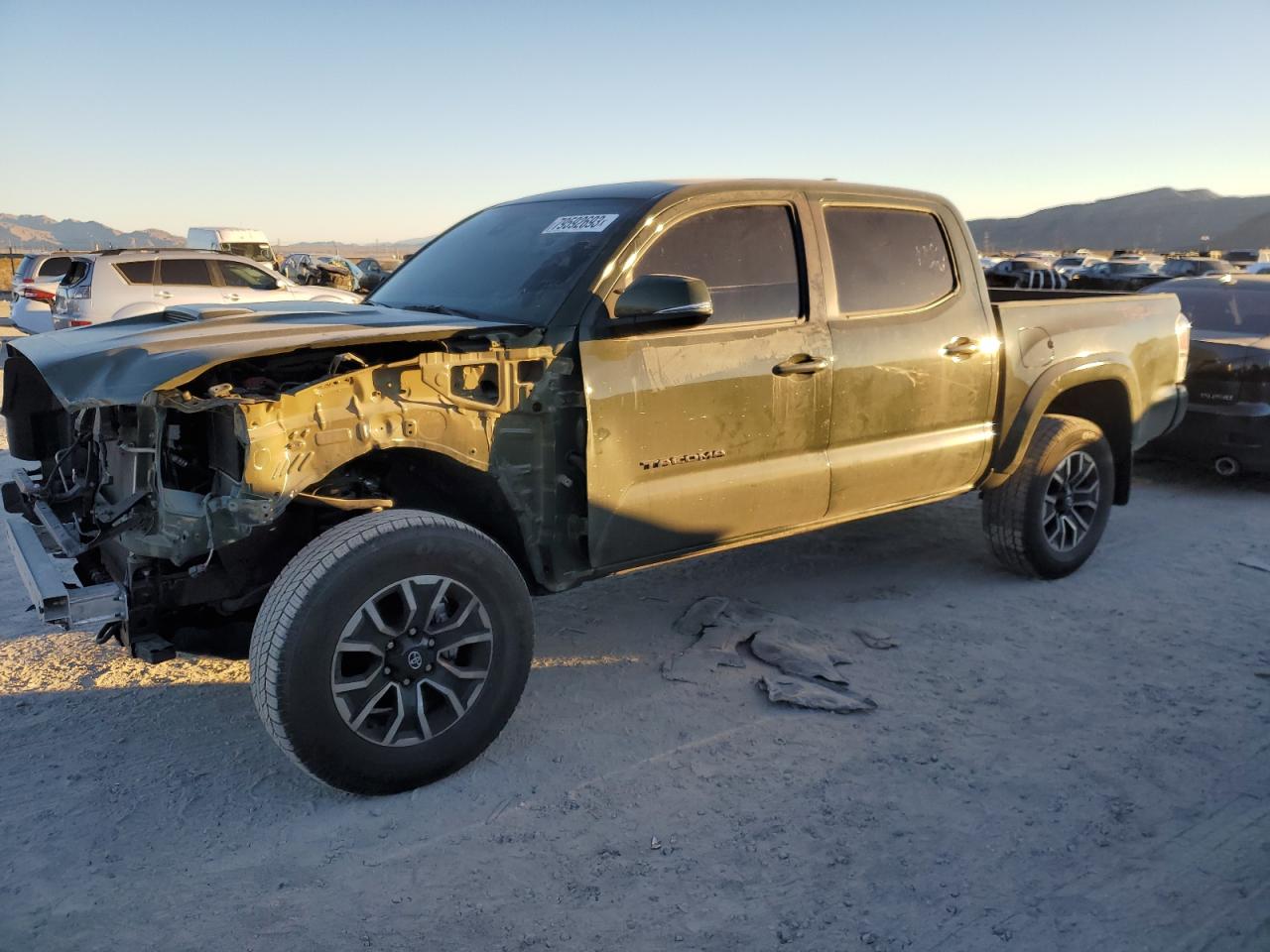 2022 TOYOTA TACOMA DOUBLE CAB VIN:3TMAZ5CN7NM172562