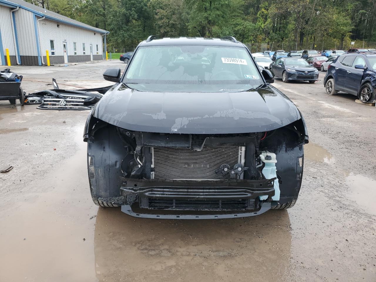 2022 VOLKSWAGEN ATLAS SE VIN:1V2HR2CA7NC546291