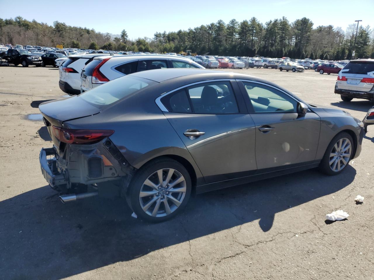 2022 MAZDA 3 SELECT VIN:3MZBPABLXNM314905