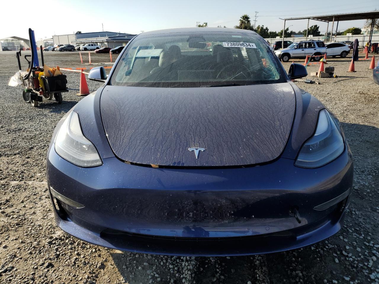 2022 TESLA MODEL 3  VIN:5YJ3E1EA0NF143464