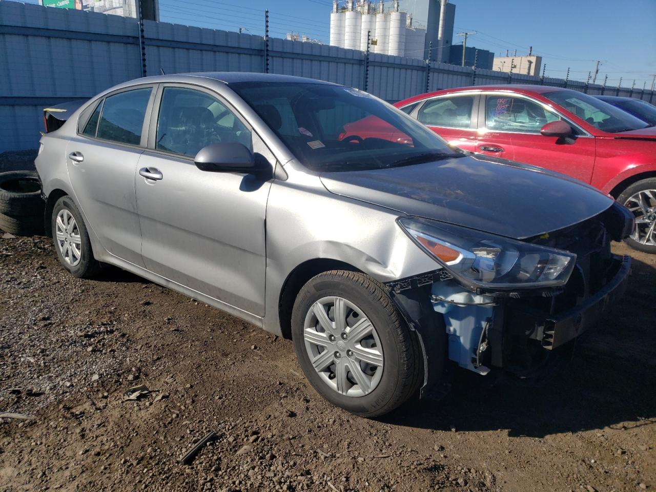 2022 KIA RIO LX VIN:3KPA24AD2NE435138