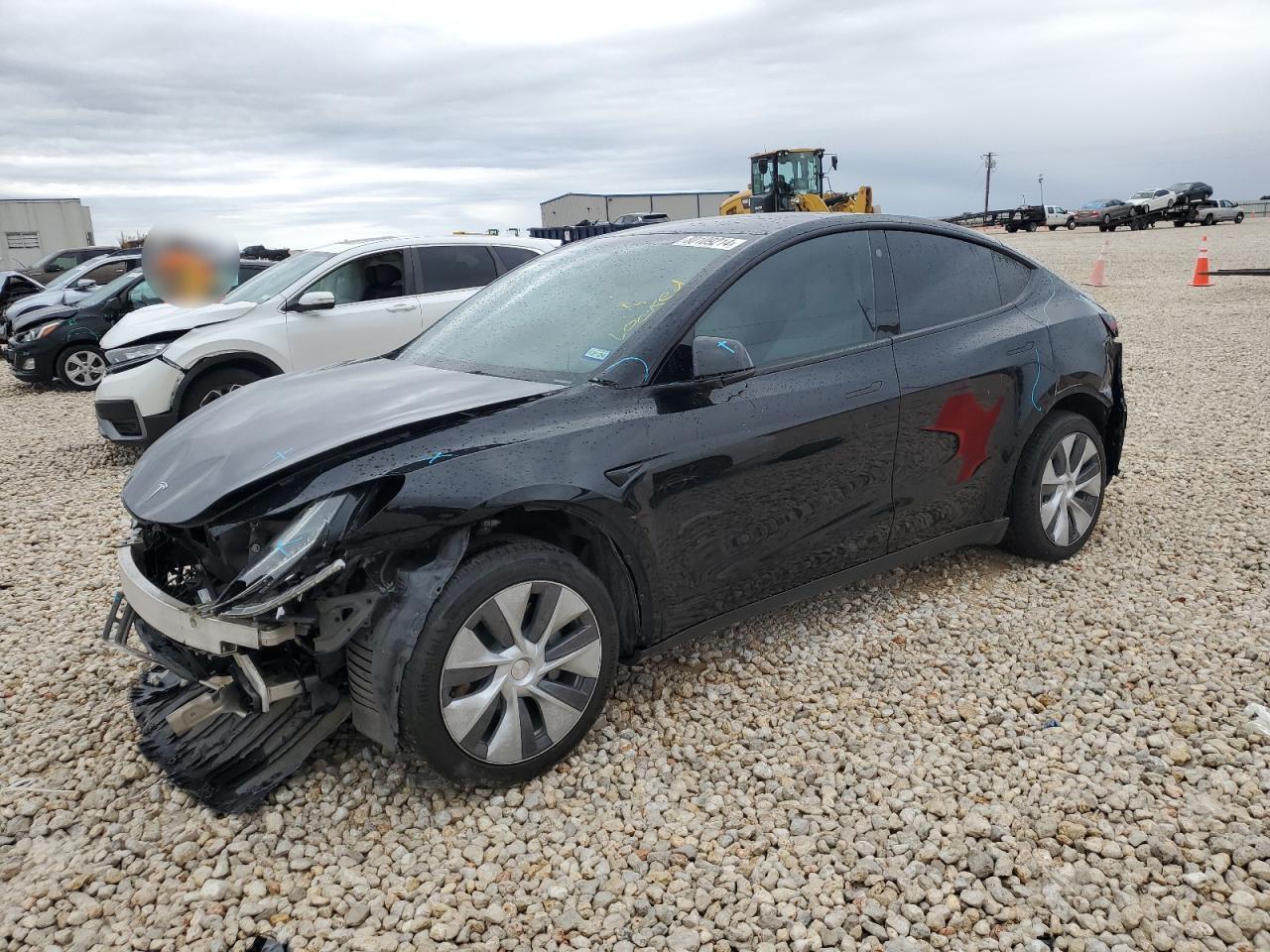 2022 TESLA MODEL Y  VIN:7SAYGDEE8NA001593