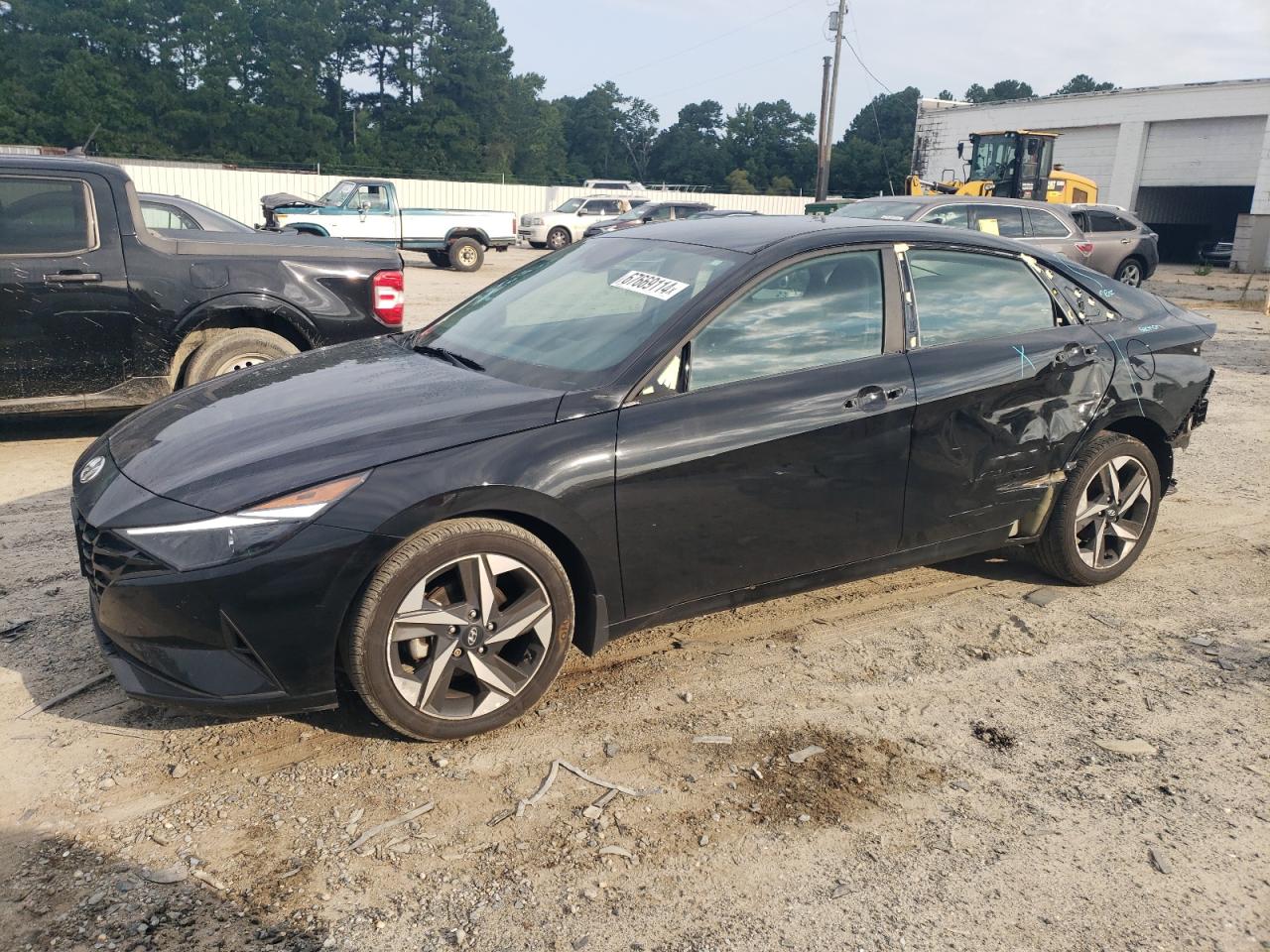 2023 HYUNDAI ELANTRA SEL VIN:KMHLS4AG7PU458353
