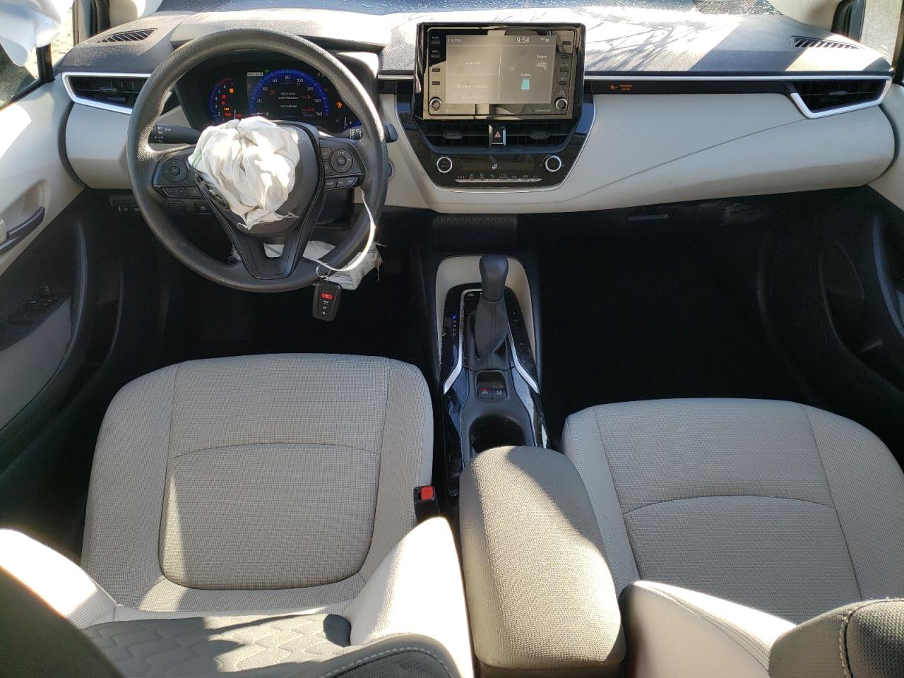 2022 TOYOTA COROLLA LE VIN:JTDEAMDE3NJ042406