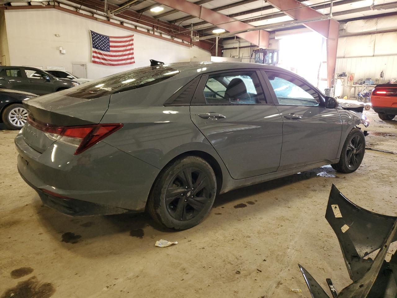 2022 HYUNDAI ELANTRA SEL VIN:KMHLM4AG2NU257001