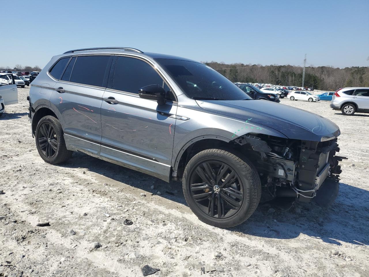 2022 VOLKSWAGEN TIGUAN SE R-LINE BLACK VIN:3VVCB7AX5NM080672