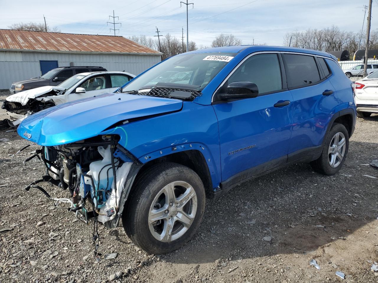 2023 JEEP COMPASS SPORT VIN:3C4NJDAN3PT559222