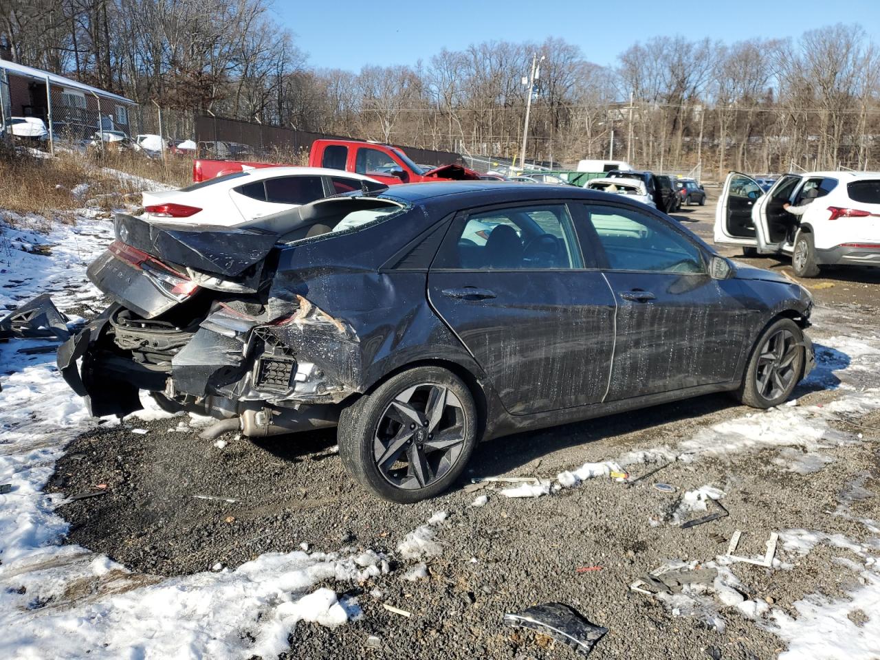 2023 HYUNDAI ELANTRA SEL VIN:5NPLS4AG7PH113273