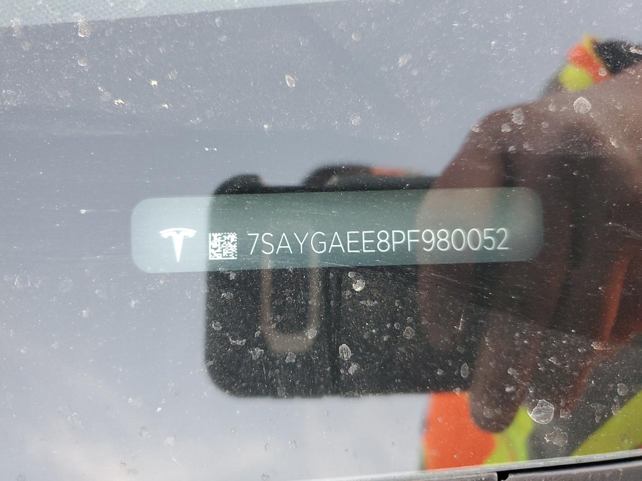2023 TESLA MODEL Y  VIN:7SAYGAEE8PF980052