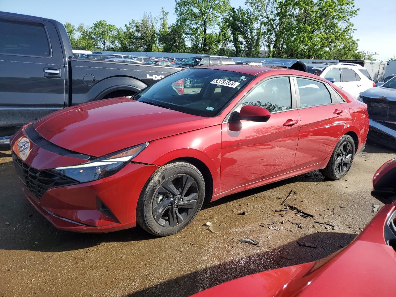 2023 HYUNDAI ELANTRA SEL VIN:KMHLM4AG9PU497844