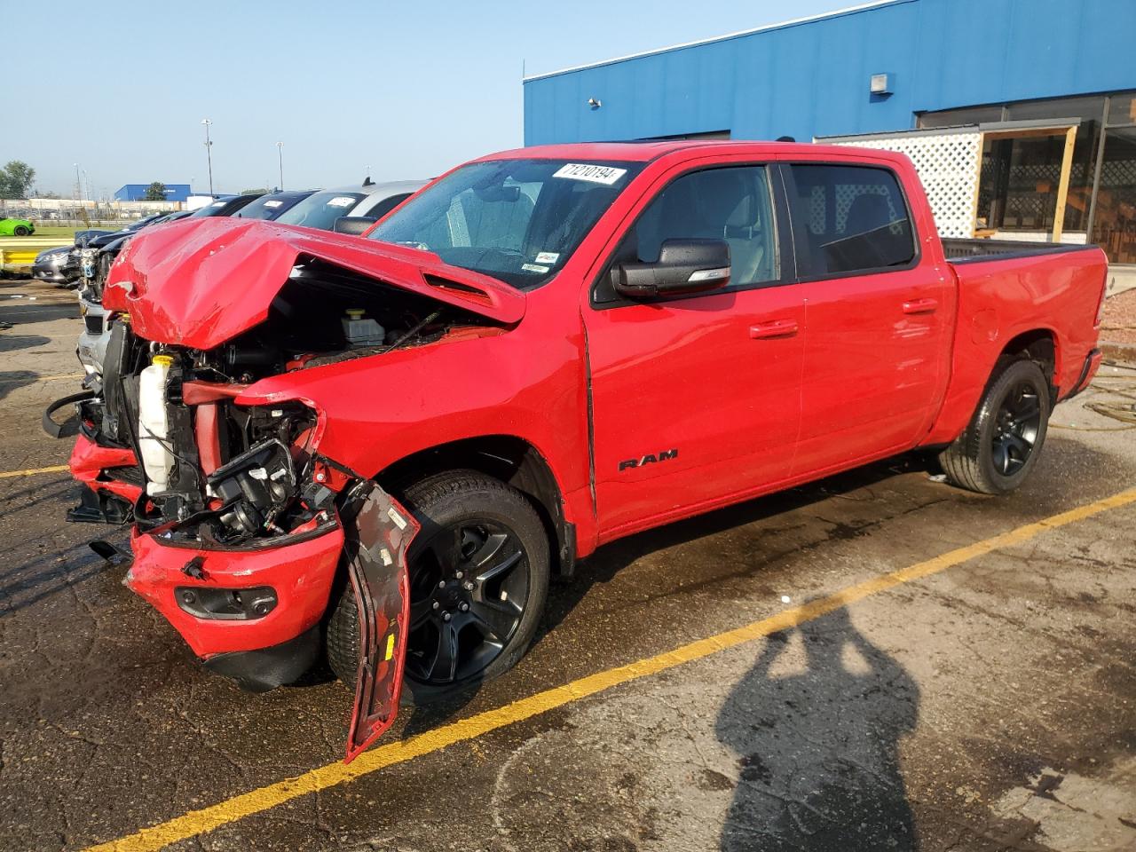 2022 RAM 1500 BIG HORN/LONE STAR VIN:1C6SRFFT6NN137769