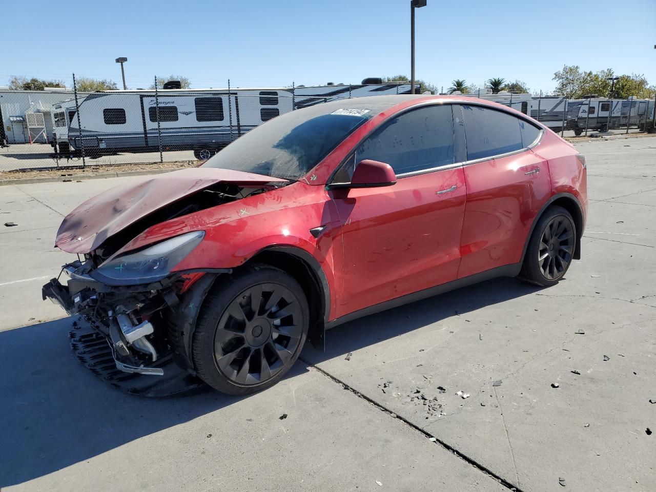 2023 TESLA MODEL Y  VIN:7SAYGAEE3PF871854