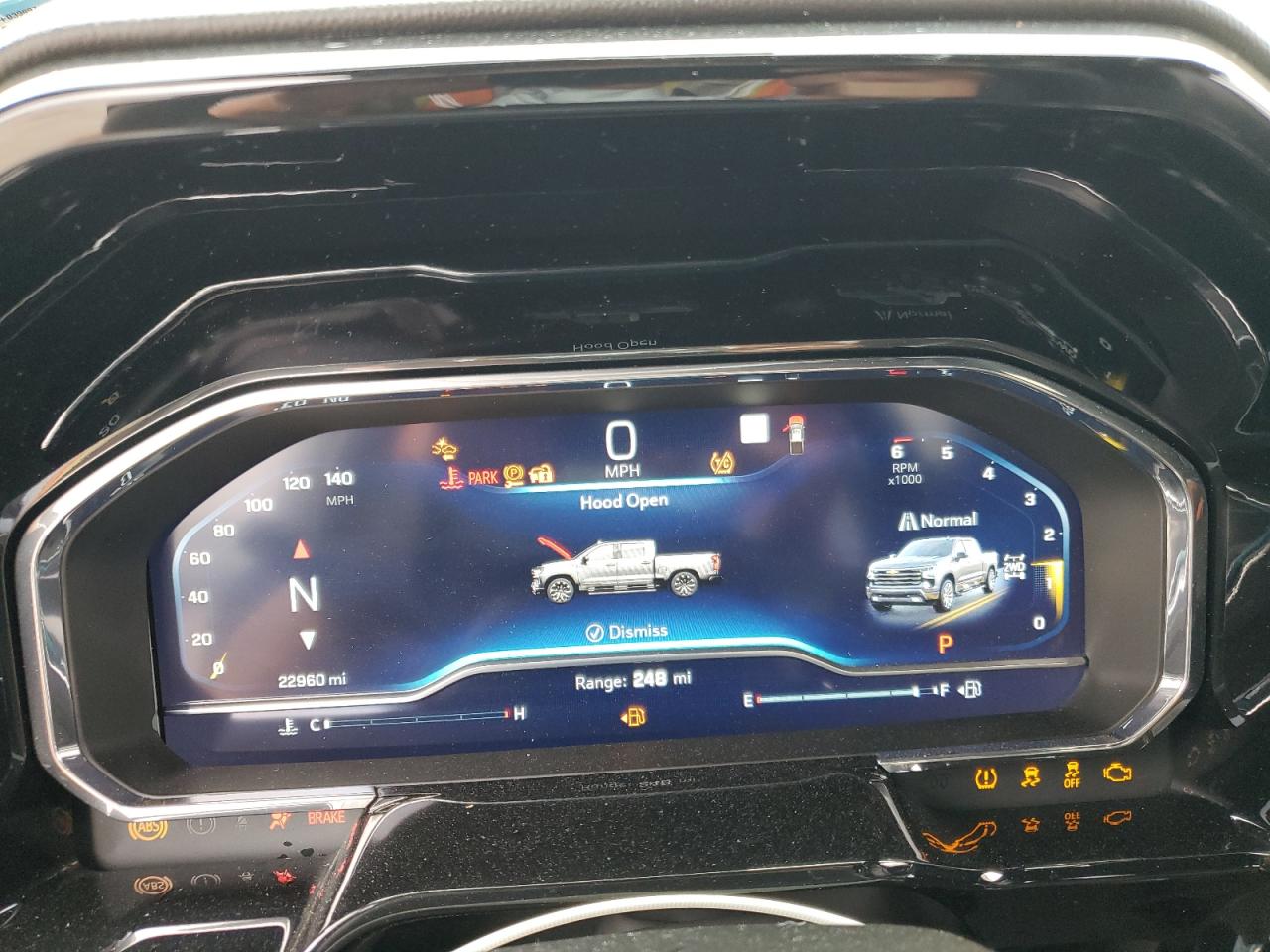 2023 CHEVROLET SILVERADO K1500 HIGH COUNTRY VIN:1GCUDJEL9PZ186285