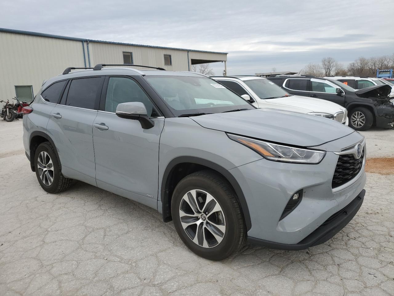 2023 TOYOTA HIGHLANDER HYBRID BRONZE EDITION VIN:5TDABRCH7PS594050