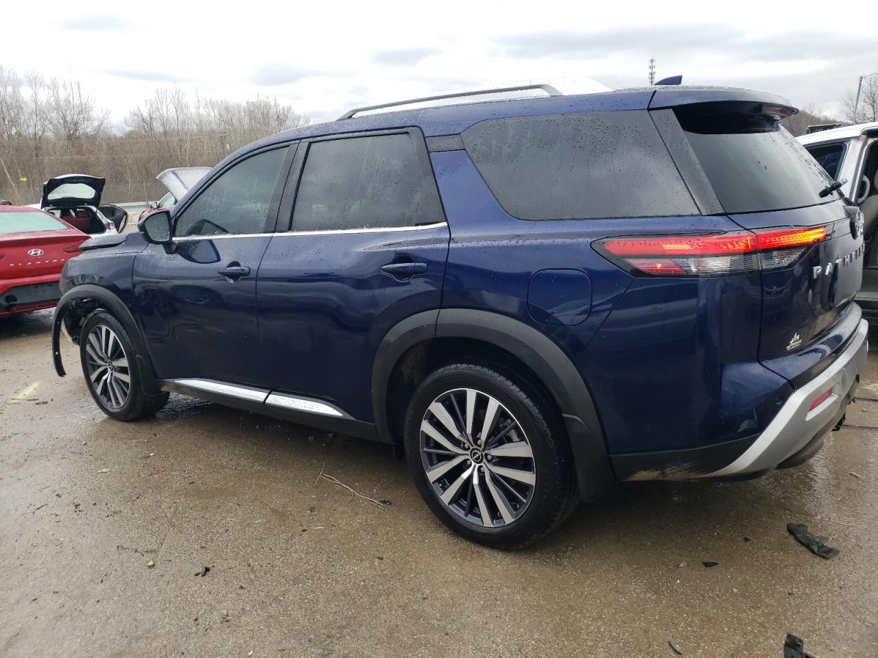 2022 NISSAN PATHFINDER PLATINUM VIN:5N1DR3DJ7NC268847
