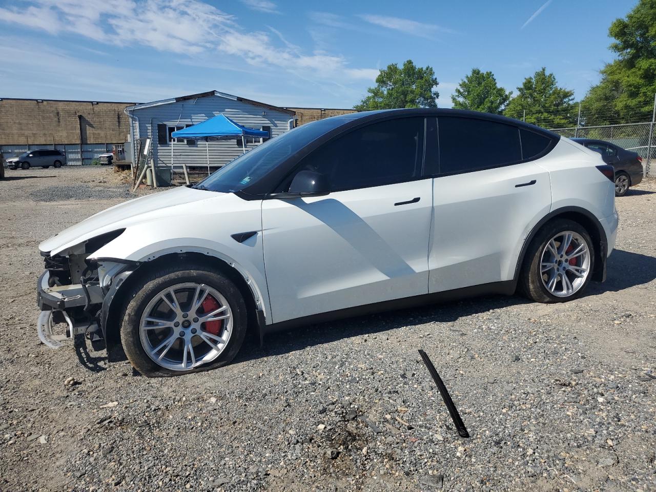 2023 TESLA MODEL Y  VIN:7SAYGAEE7PF751636