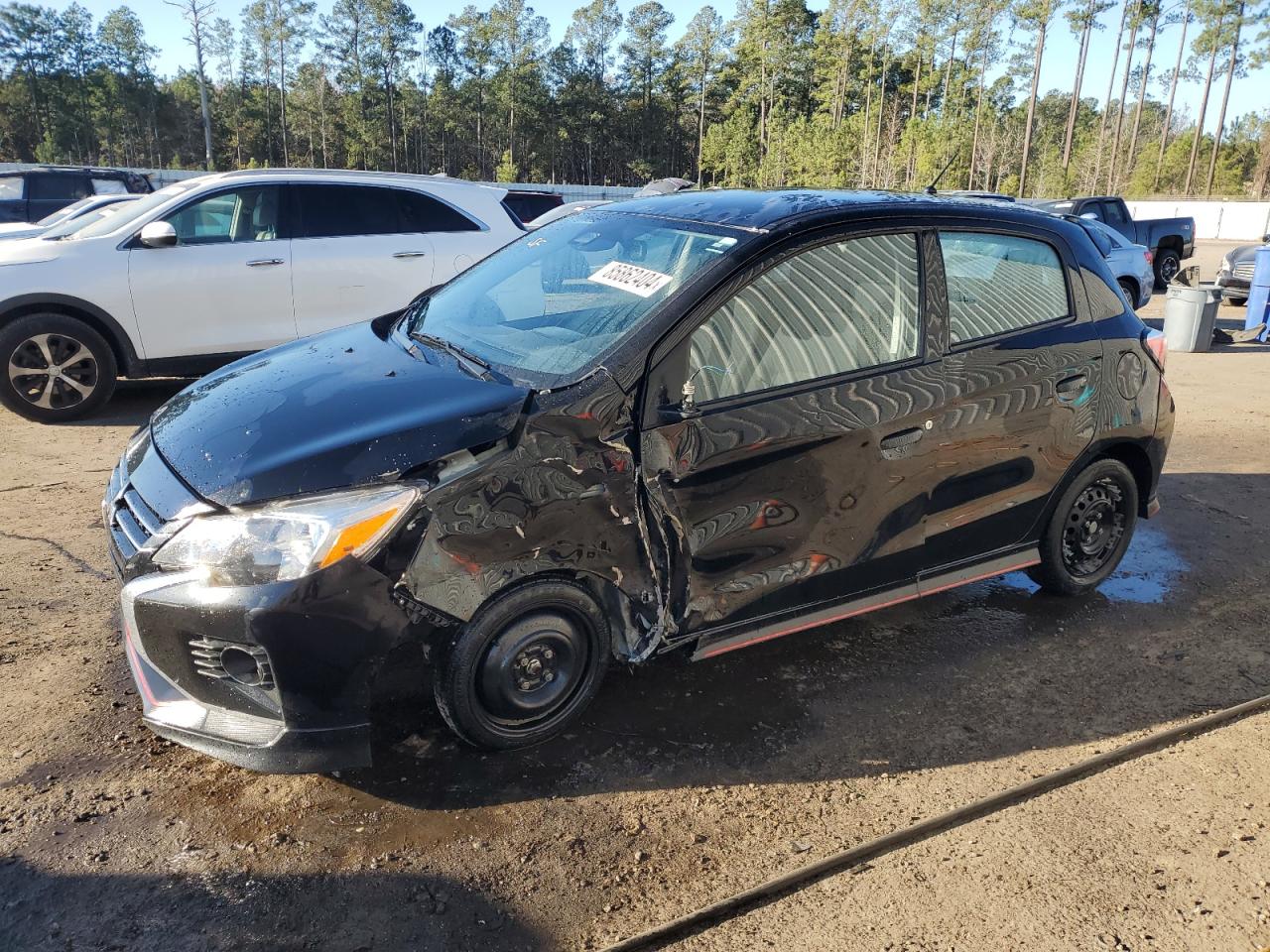 2022 MITSUBISHI MIRAGE ES VIN:ML32AUHJ4NH007894