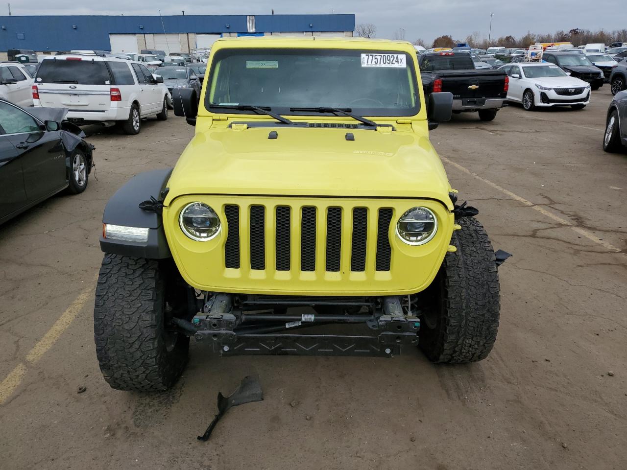 2022 JEEP WRANGLER UNLIMITED SPORT VIN:1C4HJXDG0NW204141