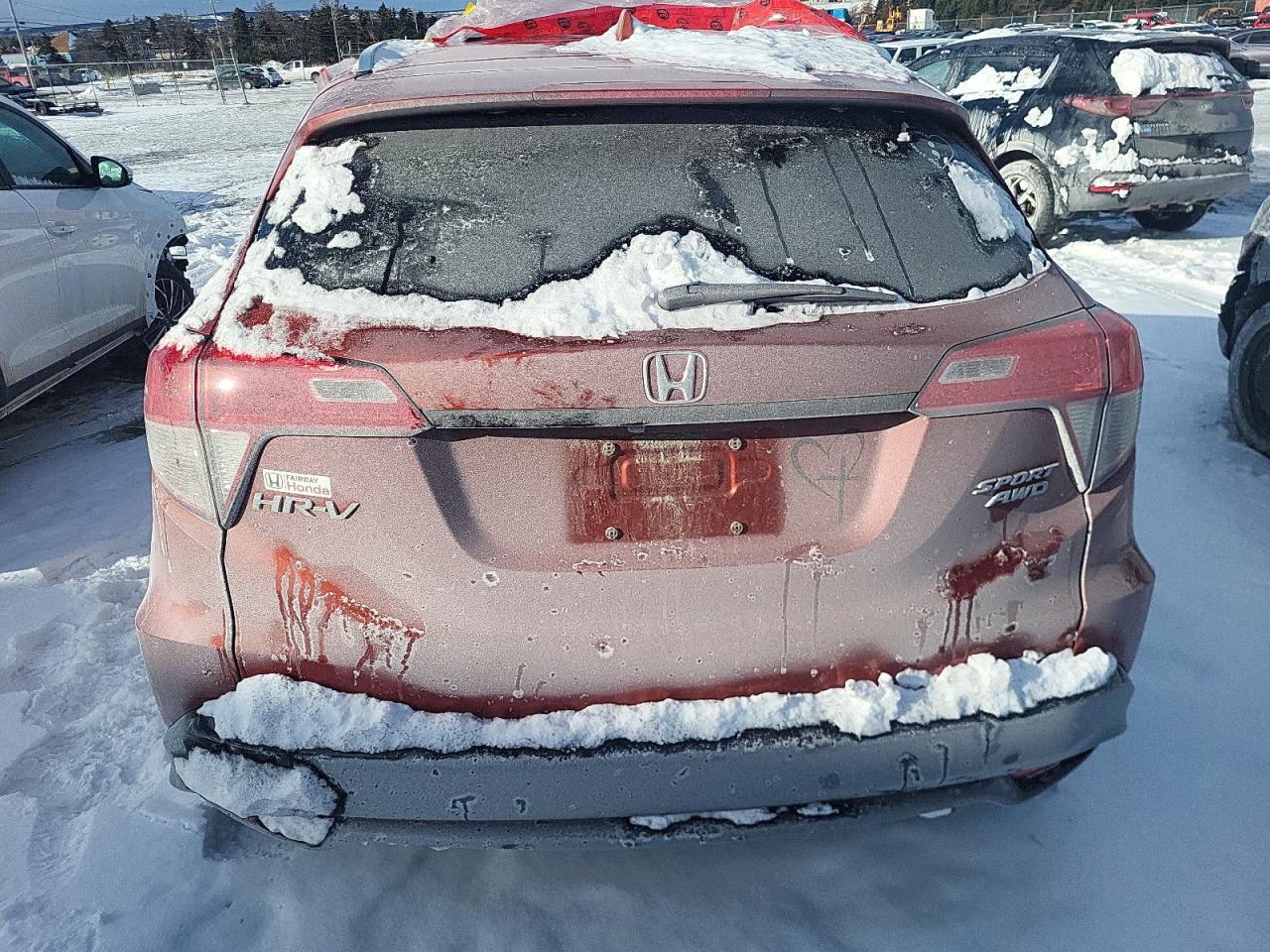 2022 HONDA HR-V SPORT VIN:3CZRU6H20NM104913
