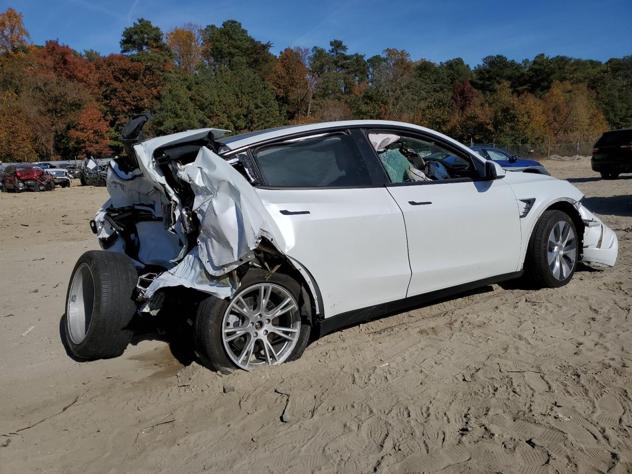 2023 TESLA MODEL Y  VIN:7SAYGDEE2PA105161